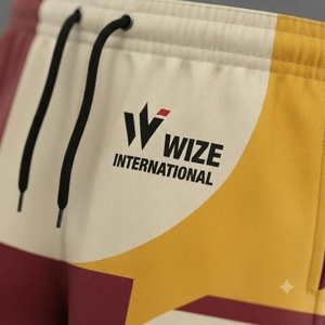 WIZE INTERNATIONAL Short de bain en toile pour homme, séchage rapide, imperméable, respirant, avec cordon de serrage, vêtement de sport décontracté - Product Image 4