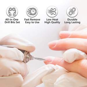 Good Quality New Variety Diamond Cuticle Clean Toe <b>Nails</b> <b>Drill</b> Bits Brocas Para Unas - Product Image 6