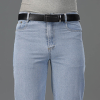 Jeans slim personnalisés en gros pour homme – Denim bleu de haute qualité, populaire, délavé