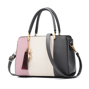 Bolsos de Mano de Cuero Genuino de Alta Calidad para Mujer, con Correa de Hombro, Clásicos, de Lujo, Duraderos, para Uso en Exteriores - Product Image 1
