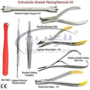 18-Piece Orthodontic Dental Instrument Kit Stainless Steel Manual Composite Basis Surgical Instruments by <b>Blush</b> Surgical - Product Image 3