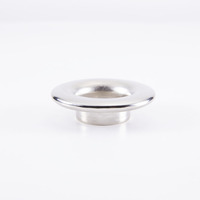 Œillet de haute qualité en laiton plaqué sans nickel de 32 mm, fabriqué à Taïwan, finition bronze, pour vêtements, chaussures, sacs, manteaux, personnalisable