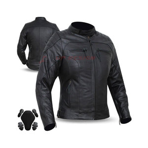 Chaqueta de Cuero para Motocicleta de Diseño Único Personalizado para Hombre, Diseño Internacional, Manga Larga, Transpirable, de Alta Calidad - Product Image 4