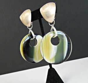 Best Quality Buffalo Horn Vintage <b>Stud</b> <b>Earrings</b> for Women Wedding Gift Customized Size & Color - Product Image 1