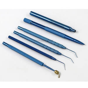 Juego de Instrumentos Quirúrgicos Oftálmicos Manuales de Acero para Implantes Denticulares de Excelente Calidad, Reutilizables, con Certificación CE - Product Image 4