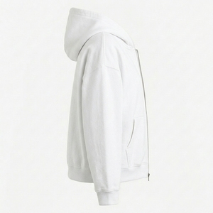 Sweat à capuche zippé pour homme de qualité supérieure, vêtements décontractés pour toutes les saisons, avec personnalisation de la marque et services d'exportation directe d'usine, nouveaux modèles de sweats à capuche - Product Image 2