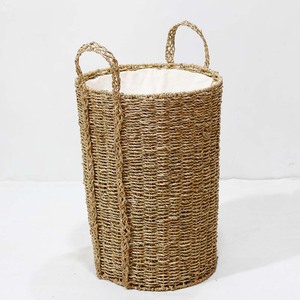 Cesto para Ropa Sucia Multifuncional de Seagrass Rústico Tejido a Mano con Asas, Ecológico, Artex Dong Thap - Product Image 4
