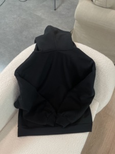 Sudadera con Capucha Extra Grande de Lujo, Tejido de Felpa de Algodón Premium para Ropa de Marca Personalizada - Product Image 2