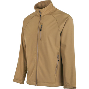 เสื้อแจ็คเก็ตแขนยาวผู้ชายแบบ Softshell กันน้ำ กันลม สำหรับกิจกรรมกลางแจ้ง ฟิตเนส รับผลิตตามแบบ OEM ODM ขายส่งจากโรงงานเสื้อผ้า - Product Image 5