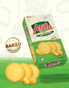 ATELA 150G Vietnam OEM Snack al por mayor galletas crujientes de patata dulce y salada en bolsita y caja de embalaje - Product Image 6