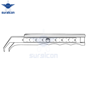 Instrumento de Medición y Examen Marchac, Rango de Medición de 11 cm / 4-3/8 Pulgadas, 80 mm, Herramienta de Medición Médica Quirúrgica de Precisión - Product Image 2