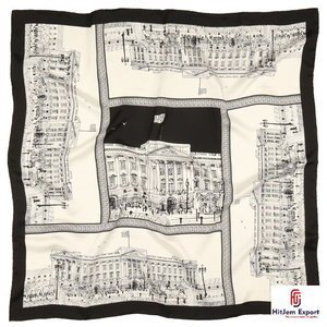 Fabricante de Textiles al por Mayor, Bufandas Cortas con Impresión Personalizada, Marca Blanca, OEM, ODM, Proveedor de Accesorios de Moda - Product Image 6