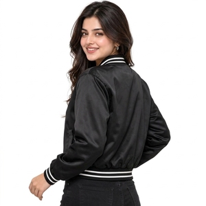 Chaqueta Bomber para Mujer, Diseño de Alta Calidad, Servicio OEM, Venta Especial, Transpirable y Ligera, 2026 - Product Image 2