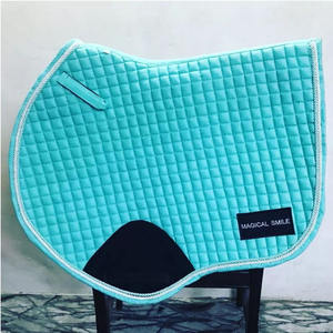 Tapis de selle pour chevaux de haute qualité, excellente qualité, tissu en coton, tapis de selle pour le saut d'obstacles, stock disponible - Product Image 1