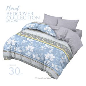 High Quality Single Size Floral Bed Cover <b>Set</b> 120x200cm Soft Printed Bedding <b>Set</b> with <b>Comforter</b> for Home Hotel - Product Image 1