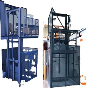 Electric Hydraulic Cargo <b>Lift</b> Platform <b>Elevator</b> with Guide Rail New Steel <b>Goods</b> Lifting <b>for</b> Warehouse Use <b>for</b> Retail Industries - Product Image 2