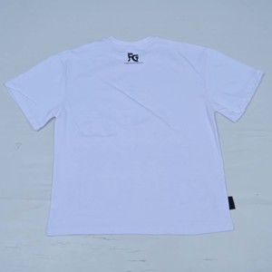 High Quality Custom Logo Wholesale OEM <b>Mens</b> White <b>Short</b> <b>Sleeve</b> O-Neck T-<b>Shirt</b> With <b>Black</b> Letter Print Graphic Tee Streetwear Top - Product Image 4