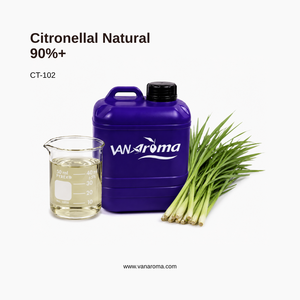 ซิโตรเนลลอลธรรมชาติ 90%+ (CT-102) วานอโรมา กลิ่นและรสชาติส้มธรรมชาติ พร้อมกลิ่นหอมสดชื่นจากสีเขียว - Product Image 1
