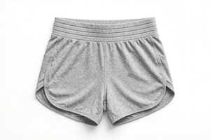 Shorts Deportivos Azules para Mujer, Corte Holgado, Cintura Elástica Media, Casuales, para Correr - Product Image 4