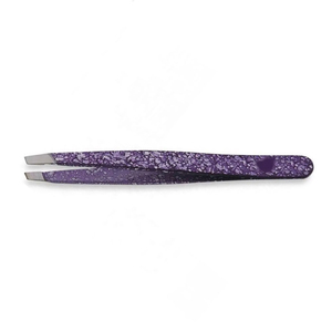 Prix de gros en vrac, pinces à épiler en acier inoxydable, précision professionnelle, pointe inclinée, outils de maquillage pour l'épilation des poils du visage - Product Image 2