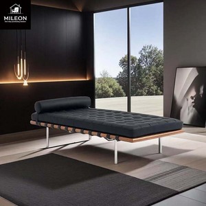 Barcelona Çekyat Küçük Daire Modern Minimalist Tek Kişilik Dinlenme Ofisi Çift Kullanımlı Model Oda Uyku Koltuğu - Product Image 1