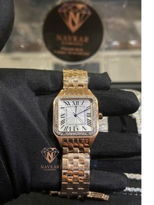 Reloj de Lujo con Diamantes de Imitación, Estilo Hip Hop, Esqueleto, Totalmente Cubierto de Diamantes, Reloj de Pulsera para Hombre - Product Image 1
