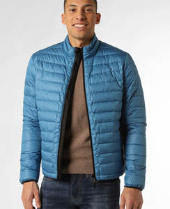 Veste d'hiver décontractée de haute qualité pour hommes, tissu épais chaud avec logo personnalisé avec col à capuche, veste en peluche - Product Image 3