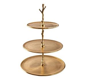 Vente en gros du support à gâteau rond en aluminium CRAFT ASCENT, logo personnalisé, fait main, élégant, pour la présentation lors de fêtes et d'événements - Product Image 2