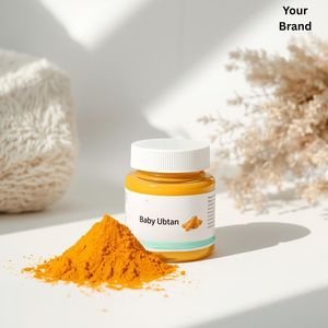 ODM OEM Etiqueta Privada Polvo Ubtan Limpieza Profunda Cuidado del Bebé Venta al por Mayor Logotipo Personalizable Sin Químicos Uso Diario para Recién Nacidos - Product Image 2