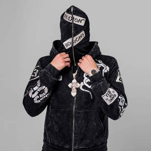 Oferta Especial: Sudaderas con Cierre para Hombre, Estilo Único y Transpirable, Sudaderas Básicas de Algodón Mezclado para Hombre, Precio al por Mayor - Product Image 4