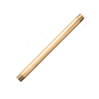 Raccord de tuyau IPS en laiton électroplaqué PSB0074 1/2" x 24" à visser, 1,6 mm (t), pour salle de bain/cuisine