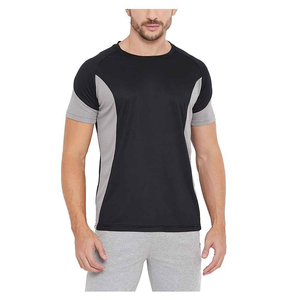 เสื้อยืดผู้ชายทรงเข้ารูป แขนสั้น ระบายอากาศ แห้งเร็ว ผ้าฝ้าย 100% คุณภาพสูง มีจำหน่าย - Product Image 1