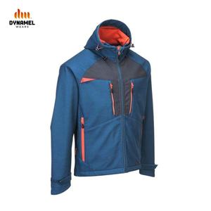 Veste softshell pour homme, coupe-vent, imperméable, de haute qualité, avec logo OEM, pour le camping, la randonnée et les activités de plein air. - Product Image 3
