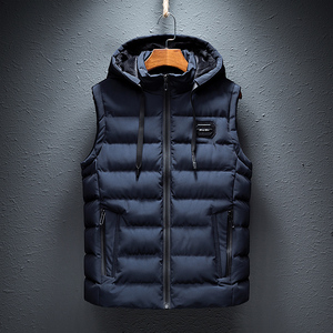 Gilet matelassé sans manches chaud pour homme, personnalisable, en stock, service OEM, design sur mesure, vente chaude - Product Image 4