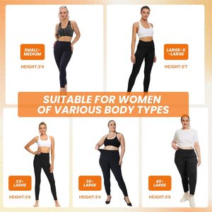 Leggings de yoga taille haute pour femmes, extensibles, pour l'entraînement, la gym, la course et le fitness, doux, respirants, vêtements de sport, export en gros - Product Image 5