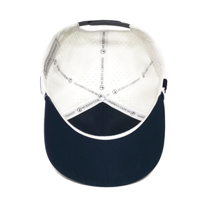 Oferta Especial: Gorra de Béisbol Personalizada de 6 Paneles, de Mezclilla, Plana, Impermeable, Estructurada, con Logotipo Bordado en 3D, Perforaciones Cortadas con Láser, Unisex - Product Image 5