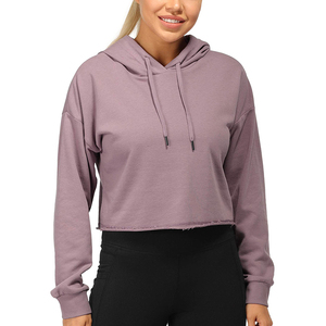 Vêtements en polaire décontractés et élégants pour un confort quotidien, sweats à capuche courts pour femmes, conçus pour un look moderne. - Product Image 5