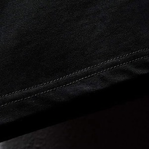 Camisetas de Manga Corta para Hombre, Diseño Personalizado con Pedrería, 100% Algodón, Secado Rápido, Corte Holgado, Estilo Urbano, 220g - Product Image 4