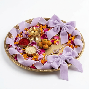Cinta de Terciopelo de Una Cara Color Lavanda Pálido de 12 mm, Rollo de 50 Yardas para Envolver Regalos de Rakshabandhan, Decoración de Rakhi, Personalizable al por Mayor - Product Image 5