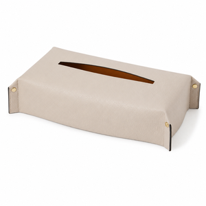 Support de boîte à mouchoirs en cuir en gros, distributeur de serviettes rectangulaire pour voiture, couvercle de mouchoirs en similicuir avec logo personnalisé, décoration de bureau d'hôtel - Product Image 2