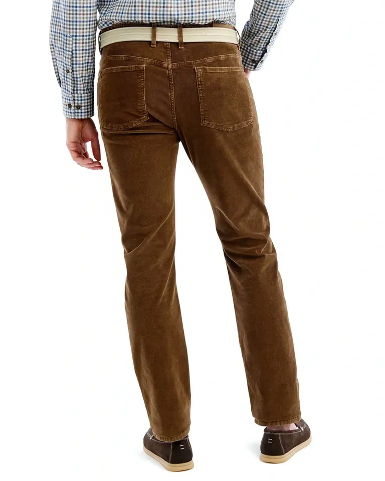 2022 özelleştirilmiş Chino dimi düz rahat Slim FIT düz ön erkek pantolon