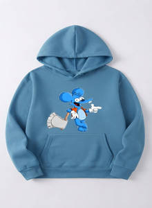 Sudadera con Capucha para Hombre Earn It Daily, Blanca, de Algodón French Terry, Estilo Casual, con Estampado Frontal, Corte Regular, Estilo Otoñal - Product Image 6