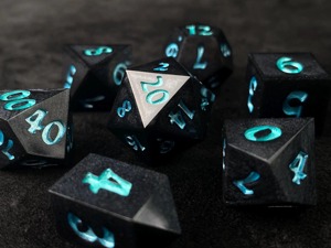 Ensemble de dés en résine pour l'exportation mondiale, qualité certifiée, dés polyédriques en résine pour les marchés internationaux de jeux de société, dés de jeu en gros - Product Image 4