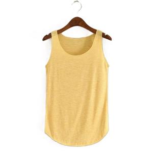 Camiseta sin mangas de verano para mujer de talla grande, camiseta informal para uso diario, chaleco de algodón de alta calidad para mujer, moda femenina - Product Image 5