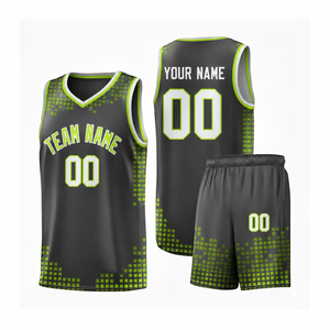 Nuevo Jersey de Baloncesto Deportivo MKB, Uniforme de Equipo con Diseño Sublimado en Degradado, Conjunto de Baloncesto, Ropa Deportiva - Product Image 3