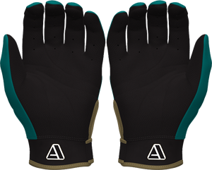 Gants de frappeur de baseball personnalisés à manchette courte, antidérapants, avec fermeture auto-agrippante, pour softball, vente en gros, haute qualité, fabriqués par Adiha Impex - Product Image 2
