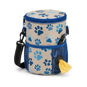 Sac de dressage pour chien multi-poches, pochette de récompense pour animaux de compagnie, sangle réglable, porte-sac à déjections pour promenades et dressage canin - Product Image 1