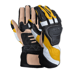 Custom Made Waterproof Breathable Full Finger Racing Motocross Motorcycle <b>Gloves</b> <b>Touch</b> Screen Leather PU Material for Outdoor - Product Image 4