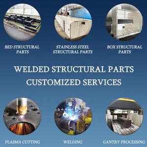 Изготовление на заказ сварных деталей из листового металла Q235B A36, кронштейны, услуги по металлообработке и сварке - Product Image 4
