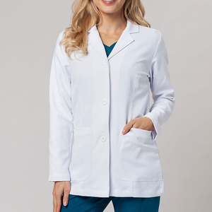 Wholesale Designer Hospital Doctors Lab Coats Uniform White Canvas High Quality Comfortable New Arrival <b>Scrub</b> Uniform - Product Image 2